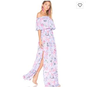 Show me your mumu hacienda maxi dress size xs in poppy daze